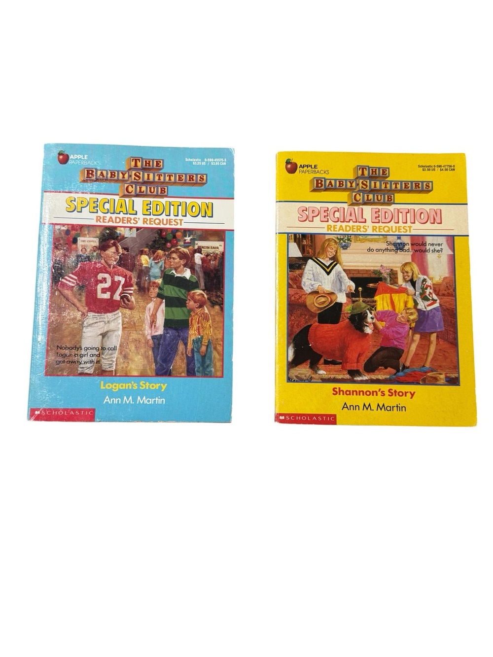 Babysitters Club Books Lot Vintage 90s Ann M Martin Special Edition Readers